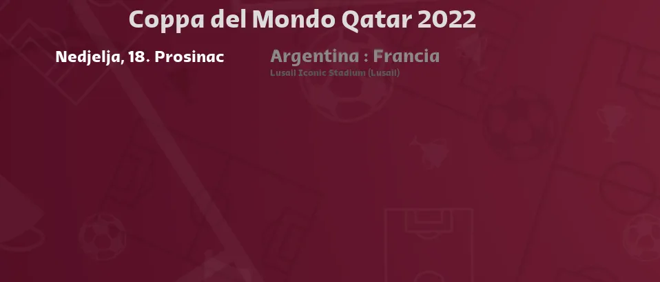 Coppa del Mondo Qatar 2022 - Prossime partite. Informazioni su streaming live e guida TV in un unico posto