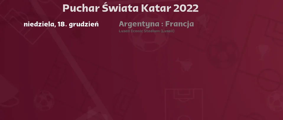 Puchar Świata Katar 2022 - Kolejne mecze. Sprawdź poniżej transmisje na żywo i programy telewizyjne.