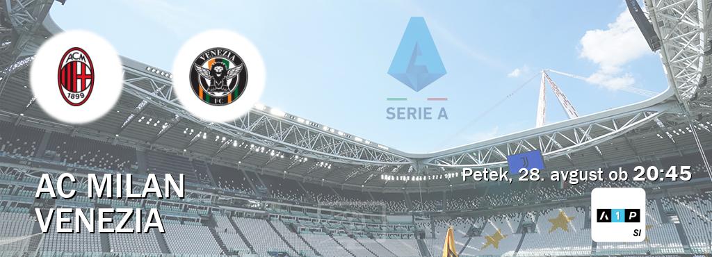 AC Milan in Venezia v živo na Arena Sport Premium. Prenos tekme bo v petek, 28. avgust ob  20:45