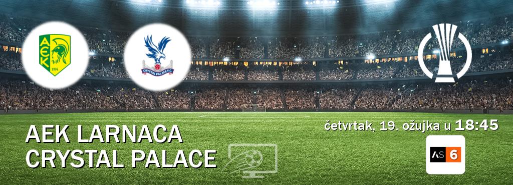 Izravni prijenos utakmice AEK Larnaca i Crystal Palace pratite uživo na Arena Sport 6 (četvrtak, 19. ožujka u  18:45).