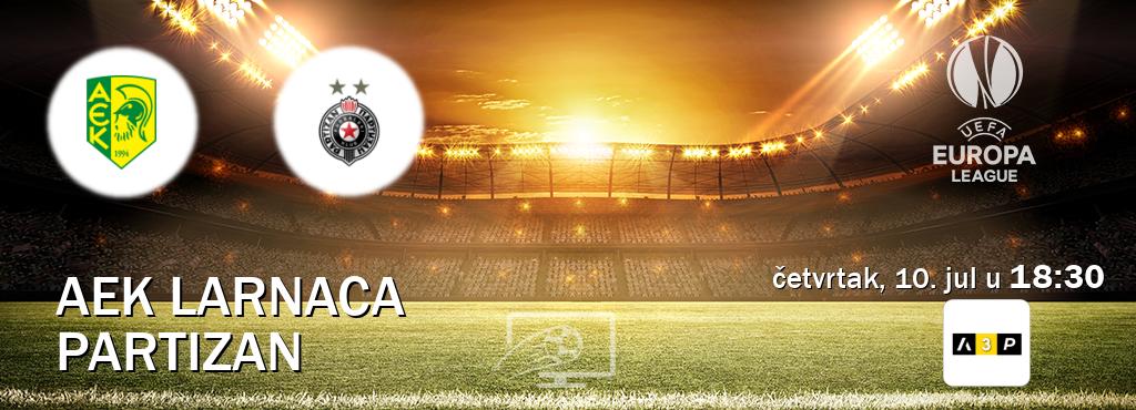 Izravni prijenos utakmice AEK Larnaca i Partizan pratite uživo na Arena Premium 3 (četvrtak, 10. jul u  18:30).