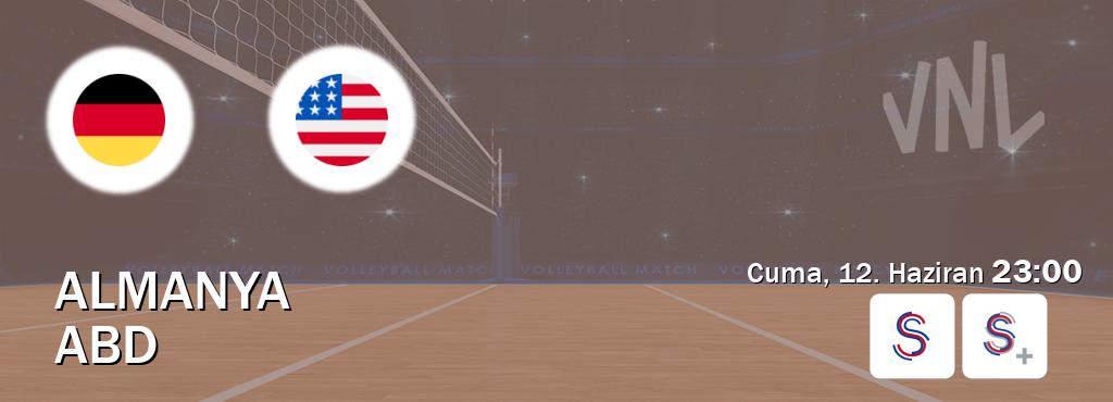 Karşılaşma Almanya - ABD S Sport ve S Sport +'den canlı yayınlanacak (Cuma, 12. Haziran 23:00). Karşılaşma Almanya - ABD S Sport ve S Sport +'den canlı yayınlanacak (Cuma, 12. Haziran 23:00).