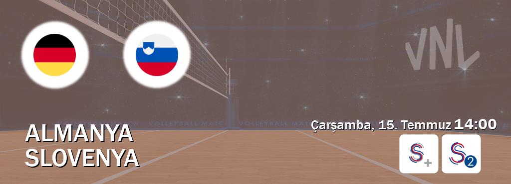 Karşılaşma Almanya - Slovenya S Sport + ve S Sport 2'den canlı yayınlanacak (Çarşamba, 15. Temmuz 14:00). Karşılaşma Almanya - Slovenya S Sport + ve S Sport 2'den canlı yayınlanacak (Çarşamba, 15. Temmuz 14:00).
