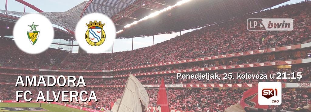 Izravni prijenos utakmice Amadora i FC Alverca pratite uživo na Sportklub 1 (ponedjeljak, 25. kolovoza u 21:15). Izravni prijenos utakmice Amadora i FC Alverca pratite uživo na Sportklub 1 (ponedjeljak, 25. kolovoza u 21:15).