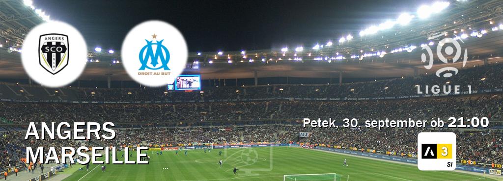 Prenos tekme med Angers in Marseille v živo na Arena Sport 3 (petek, 30. september ob  21:00 uri).