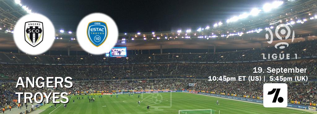 You can watch game live between Angers and Troyes on OneFootball.