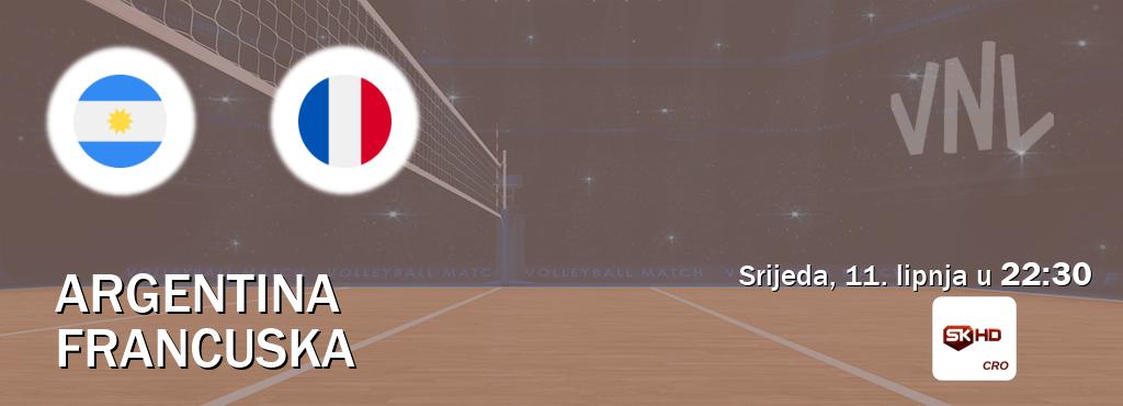 Izravni prijenos utakmice Argentina i Francuska pratite uživo na Sportklub HD (srijeda, 11. lipnja u  22:30).