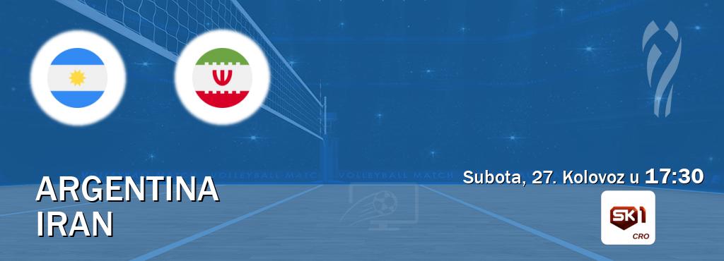 Izravni prijenos utakmice Argentina i Iran pratite uživo na Sportklub 1 (Subota, 27. Kolovoz u  17:30).