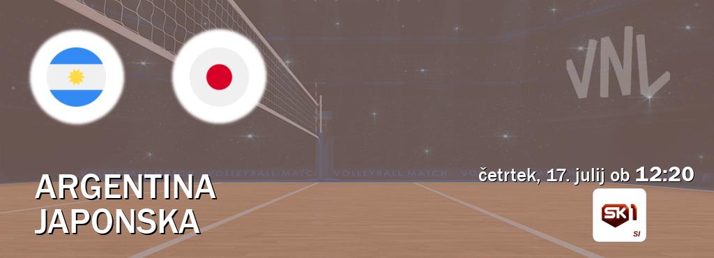 Dvoboj Argentina in Japonska s prenosom tekme v živo na Sportklub 1. Dvoboj Argentina in Japonska s prenosom tekme v živo na Sportklub 1.