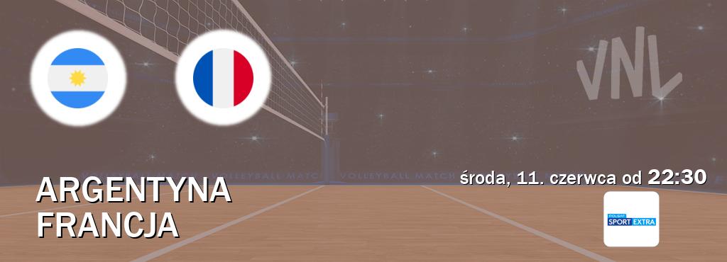 Gra między Argentyna i Francja transmisja na żywo w Polsat Sport Extra (środa, 11. czerwca od  22:30).