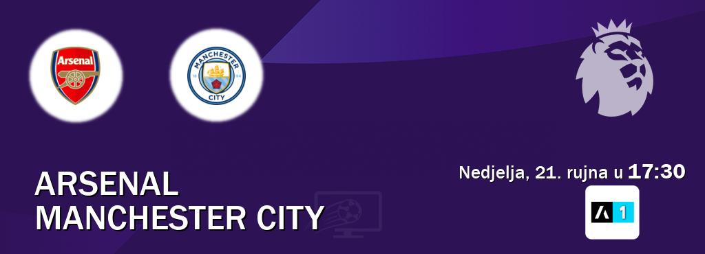Izravni prijenos utakmice Arsenal i Manchester City pratite uživo na Arena Sport 1 (nedjelja, 21. rujna u 17:30). Izravni prijenos utakmice Arsenal i Manchester City pratite uživo na Arena Sport 1 (nedjelja, 21. rujna u 17:30).