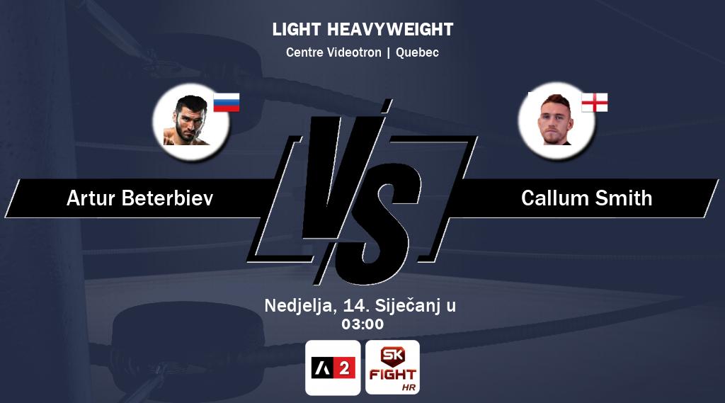 Borba između Artur Beterbiev i Callum Smith bit će prikazana uživo na Arena Sport 2 i Sportklub Fight.