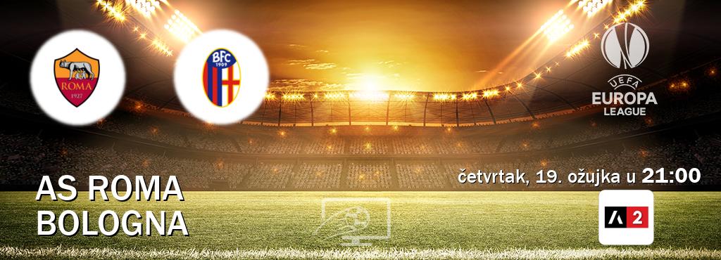 Izravni prijenos utakmice AS Roma i Bologna pratite uživo na Arena Sport 2 (četvrtak, 19. ožujka u  21:00).