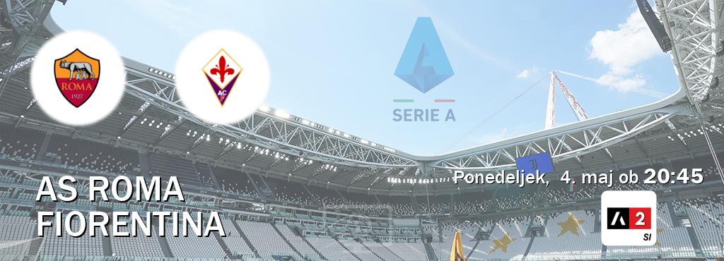 Dvoboj AS Roma in Fiorentina s prenosom tekme v živo na Arena Sport 2.