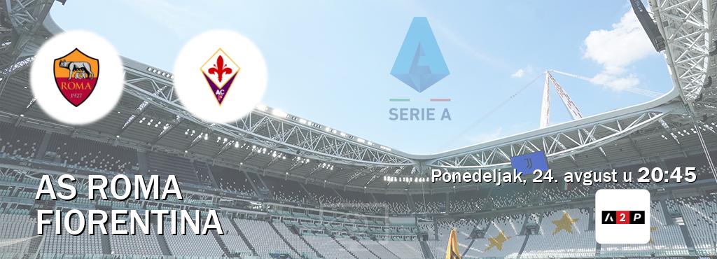 Izravni prijenos utakmice AS Roma i Fiorentina pratite uživo na Arena Premium 2 (ponedeljak, 24. avgust u  20:45).
