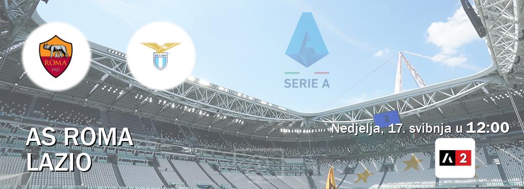 Izravni prijenos utakmice AS Roma i Lazio pratite uživo na Arena Sport 2 (nedjelja, 17. svibnja u  12:00).