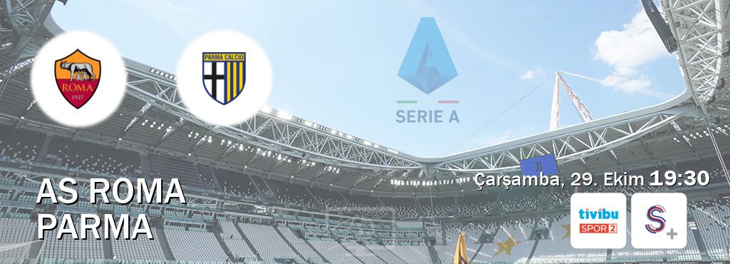 Karşılaşma AS Roma - Parma Tivibu Spor 2 ve S Sport +'den canlı yayınlanacak (Çarşamba, 29. Ekim 19:30). Karşılaşma AS Roma - Parma Tivibu Spor 2 ve S Sport +'den canlı yayınlanacak (Çarşamba, 29. Ekim 19:30).
