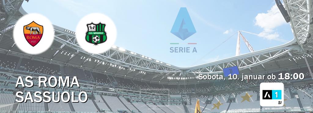 Prenos tekme med AS Roma in Sassuolo v živo na Arena Sport 1 (sobota, 10. januar ob  18:00 uri).