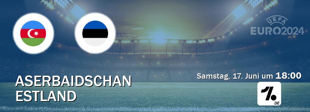 Das Spiel zwischen Aserbaidschan und Estland wird am Samstag, 17. Juni um  18:00, live vom OneFootball Deutschland übertragen.