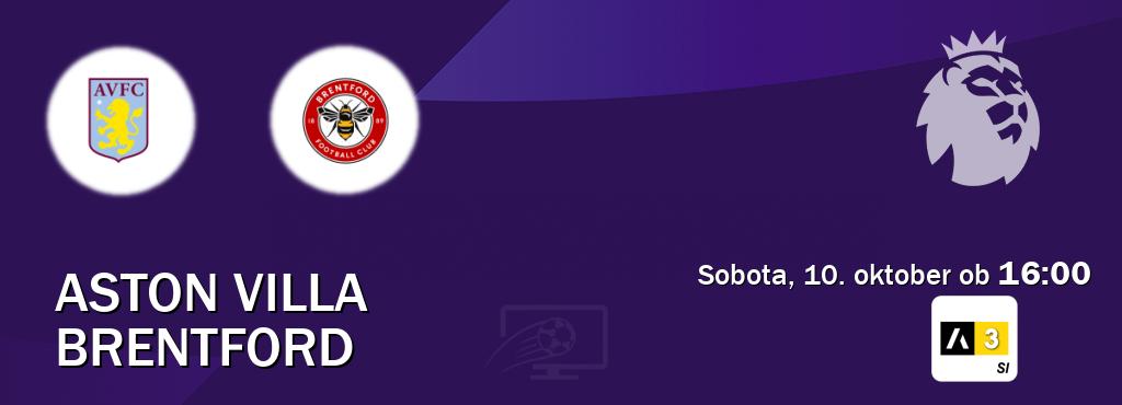 Aston Villa in Brentford v živo na Arena Sport 3. Prenos tekme bo v sobota, 10. oktober ob  16:00