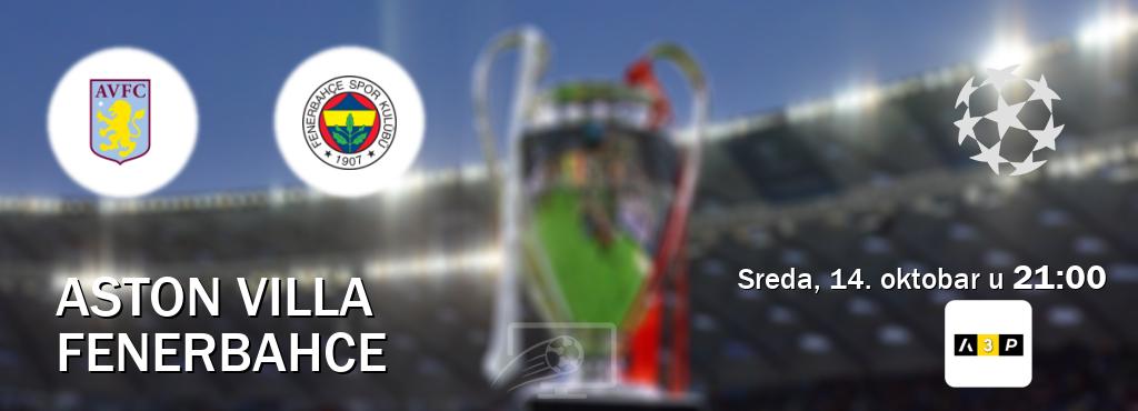 Izravni prijenos utakmice Aston Villa i Fenerbahce pratite uživo na Arena Premium 3 (sreda, 14. oktobar u  21:00).