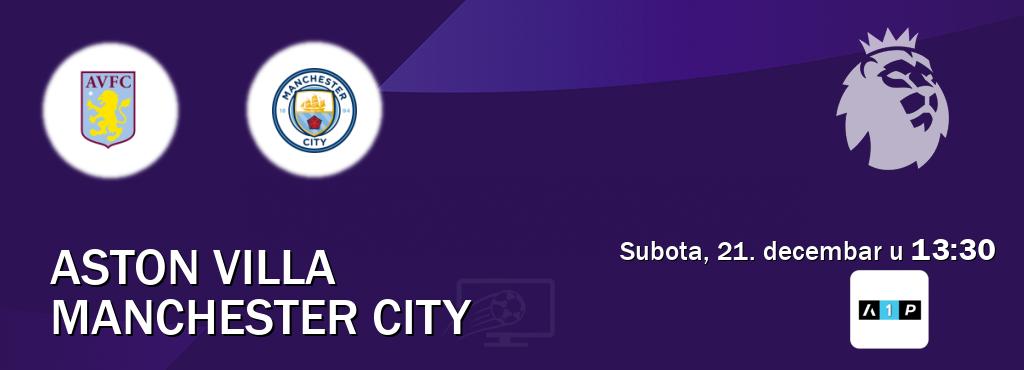 Izravni prijenos utakmice Aston Villa i Manchester City pratite uživo na Arena Premium 1 (subota, 21. decembar u  13:30).