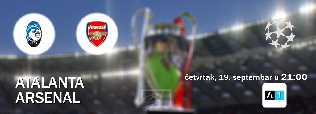 Izravni prijenos utakmice Atalanta i Arsenal pratite uživo na Arena Sport 1 (četvrtak, 19. septembar u  21:00).