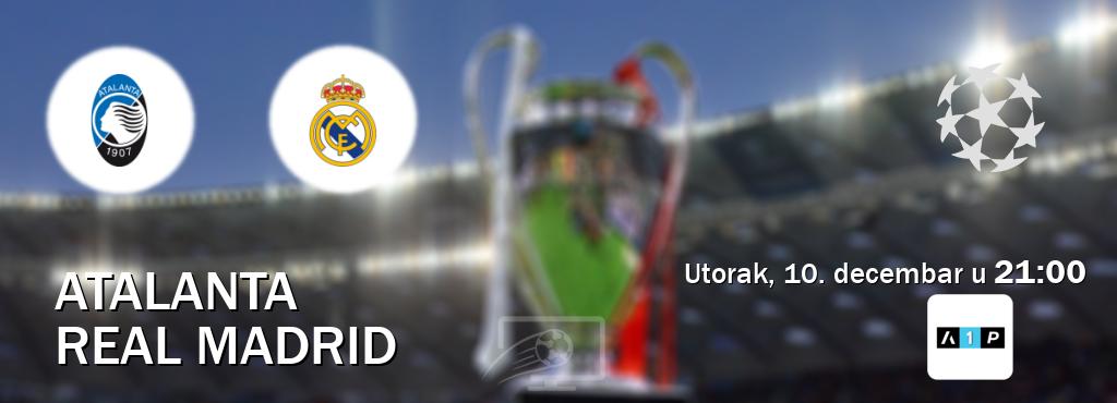 Izravni prijenos utakmice Atalanta i Real Madrid pratite uživo na Arena Premium 1 (utorak, 10. decembar u  21:00).