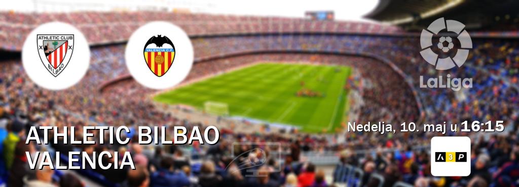 Izravni prijenos utakmice Athletic Bilbao i Valencia pratite uživo na Arena Premium 3 (nedelja, 10. maj u  16:15).
