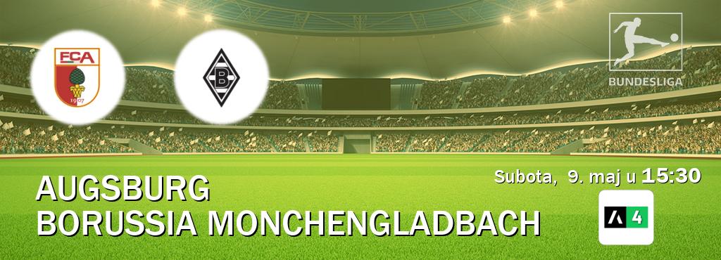 Izravni prijenos utakmice Augsburg i Borussia Monchengladbach pratite uživo na Arena Sport 4 (subota,  9. maj u  15:30).