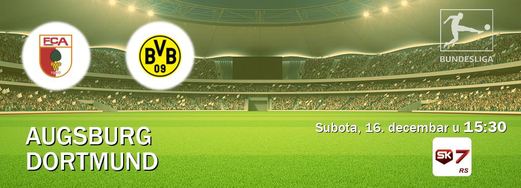 Izravni prijenos utakmice Augsburg i Dortmund pratite uživo na Sportklub 7 (subota, 16. decembar u  15:30).
