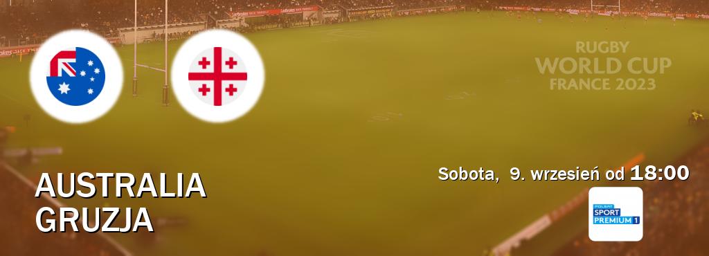 Gra między Australia i Gruzja transmisja na żywo w Polsat Sport Premium 1 (sobota,  9. wrzesień od  18:00).