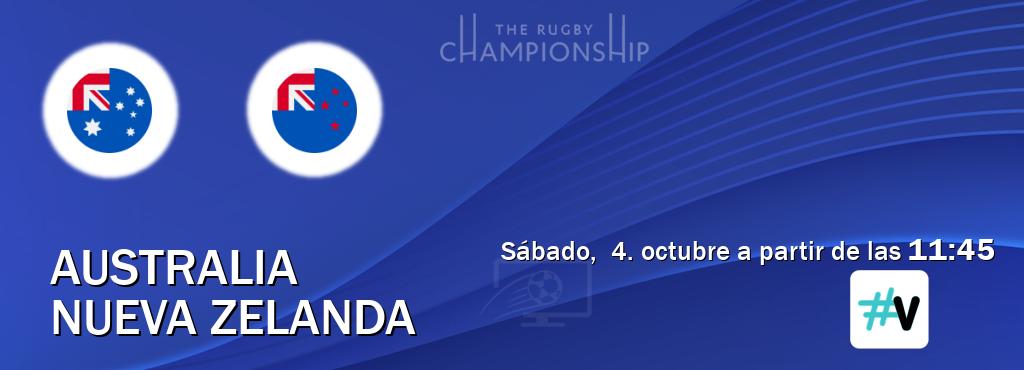 El partido entre Australia y Nueva Zelanda será retransmitido por M+ Vamos (sábado, 4. octubre a partir de las 11:45). El partido entre Australia y Nueva Zelanda será retransmitido por M+ Vamos (sábado, 4. octubre a partir de las 11:45).