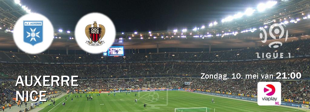 Wedstrijd tussen Auxerre en Nice live op tv bij Viaplay Nederland (zondag, 10. mei van 21:00). Wedstrijd tussen Auxerre en Nice live op tv bij Viaplay Nederland (zondag, 10. mei van 21:00).