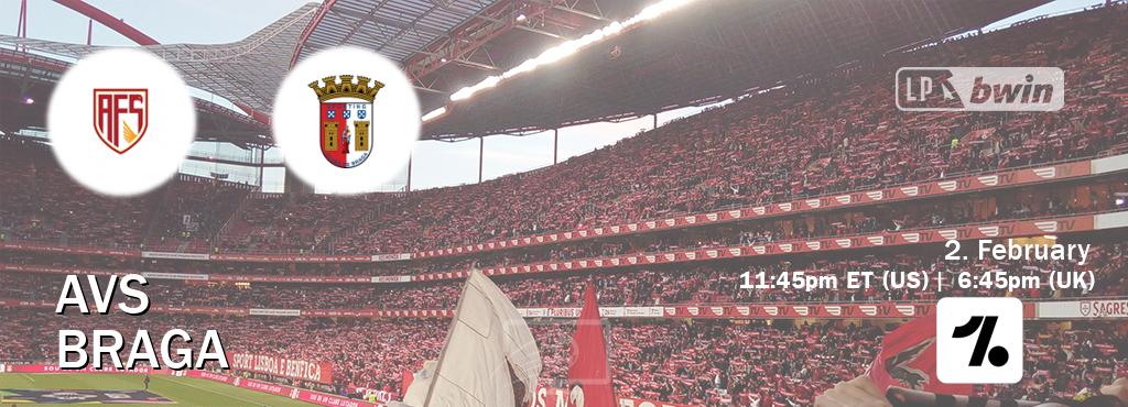 You can watch game live between AVS and Braga on OneFootball. You can watch game live between AVS and Braga on OneFootball.