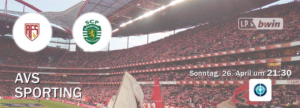 Das Spiel zwischen AVS und Sporting wird am Sonntag, 26. April um  21:30, live vom Sportdigital FUSSBALL übertragen.