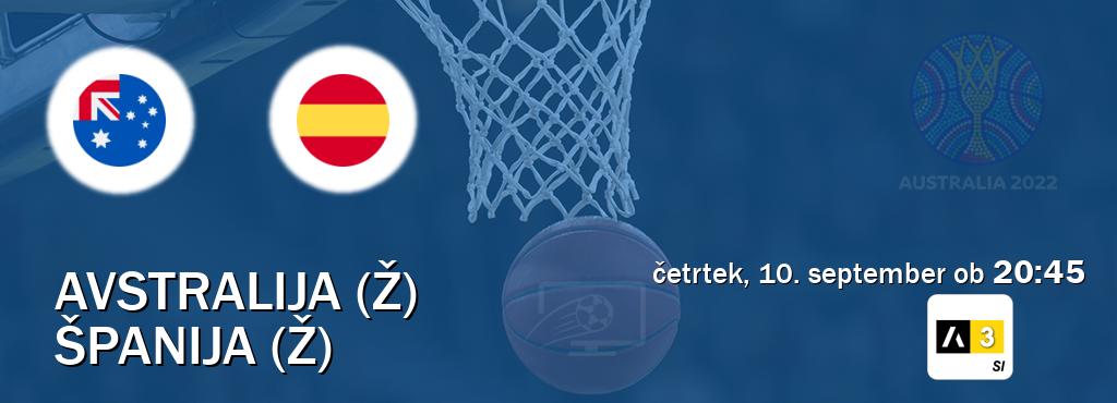 Ne zamudi prenosa tekme Avstralija (Ž) - Španija (Ž) v živo na Arena Sport 3. Ne zamudi prenosa tekme Avstralija (Ž) - Španija (Ž) v živo na Arena Sport 3.