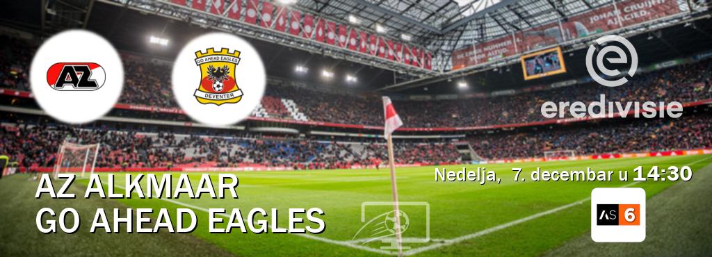 Izravni prijenos utakmice AZ Alkmaar i Go Ahead Eagles pratite uživo na Arena Sport 6 (nedelja,  7. decembar u  14:30).