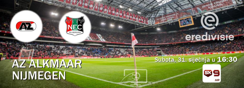 Izravni prijenos utakmice AZ Alkmaar i Nijmegen pratite uživo na Sportklub 9 (subota, 31. siječnja u  16:30).