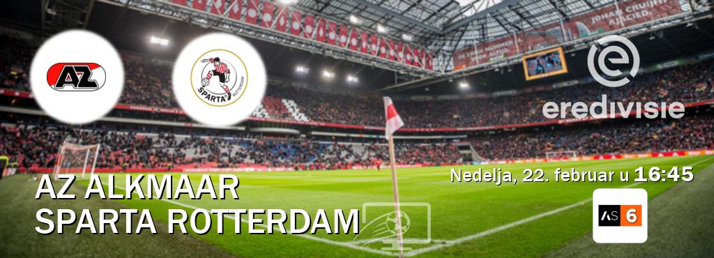 Izravni prijenos utakmice AZ Alkmaar i Sparta Rotterdam pratite uživo na Arena Sport 6 (nedelja, 22. februar u  16:45).