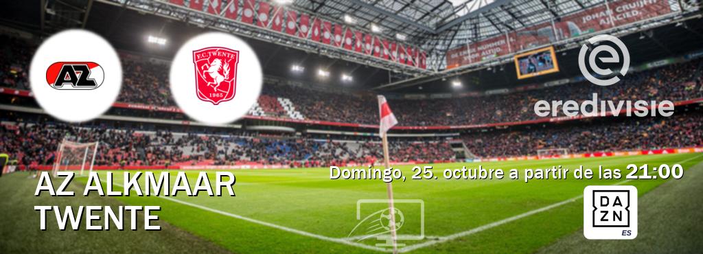 El partido entre AZ Alkmaar y Twente será retransmitido por DAZN España (domingo, 25. octubre a partir de las  21:00).
