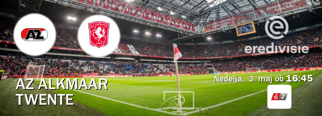 AZ Alkmaar in Twente v živo na Sport TV 2. Prenos tekme bo v nedelja,  3. maj ob  16:45