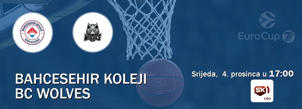 Izravni prijenos utakmice Bahcesehir Koleji i BC Wolves pratite uživo na Sportklub 1 (srijeda,  4. prosinca u  17:00).