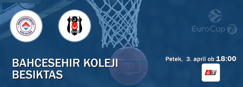 Dvoboj Bahcesehir Koleji in Besiktas s prenosom tekme v živo na Sport TV 1.