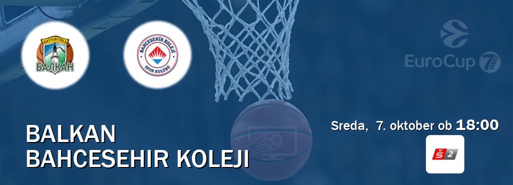 Balkan in Bahcesehir Koleji v živo na Sport TV 2. Prenos tekme bo v sreda, 7. oktober ob 18:00 Balkan in Bahcesehir Koleji v živo na Sport TV 2. Prenos tekme bo v sreda, 7. oktober ob 18:00
