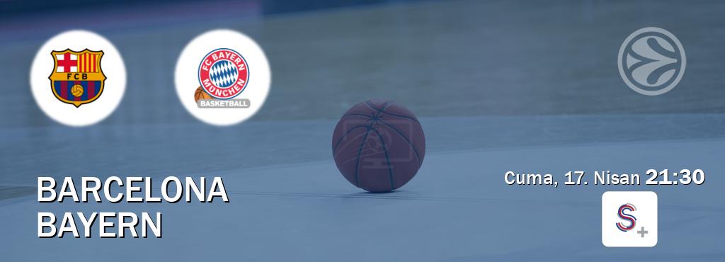 Karşılaşma Barcelona - Bayern S Sport +'den canlı yayınlanacak (Cuma, 17. Nisan  21:30).