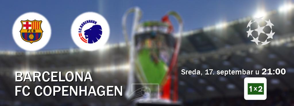 Izravni prijenos utakmice Barcelona i FC Copenhagen pratite uživo na Arena Sport 1x2 (sreda, 17. septembar u  21:00).
