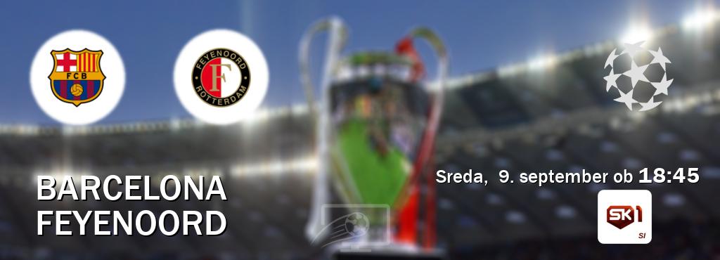 Ne zamudi prenosa tekme Barcelona - Feyenoord v živo na Sportklub 1.