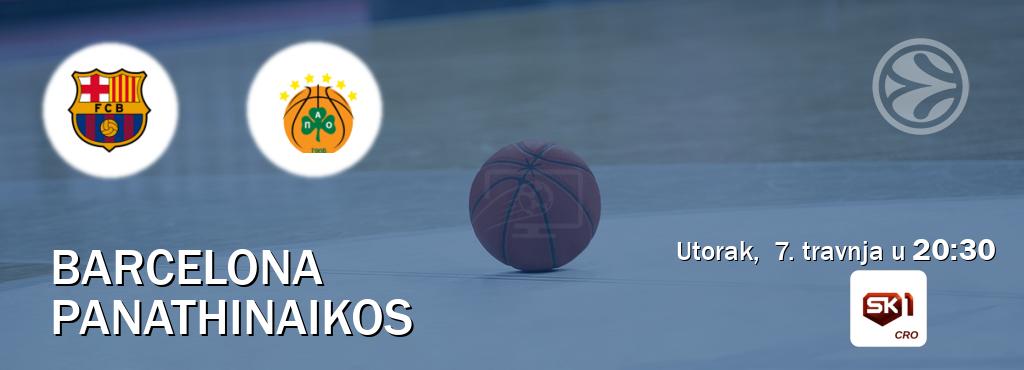 Izravni prijenos utakmice Barcelona i Panathinaikos pratite uživo na Sportklub 1 (utorak,  7. travnja u  20:30).