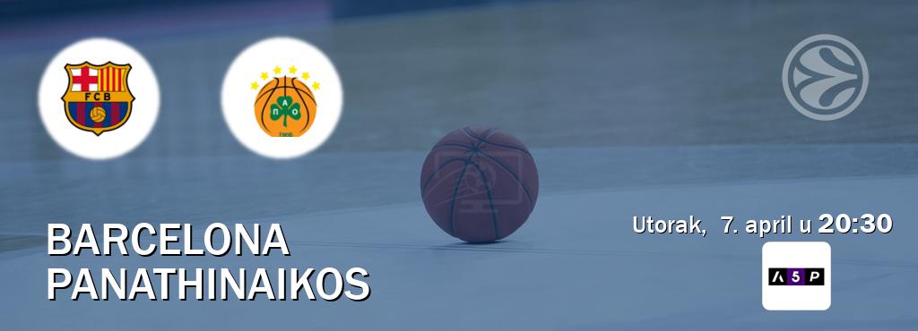 Izravni prijenos utakmice Barcelona i Panathinaikos pratite uživo na Arena Premium 5 (utorak,  7. april u  20:30).